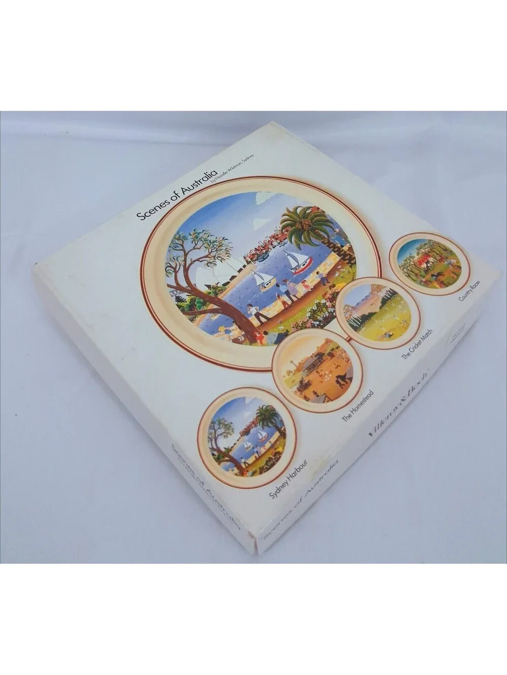 SYDNEY Harbour Scenes of AUSTRALIA  Plate 1 Box Narelle Wildman VILLEROY & BOCH